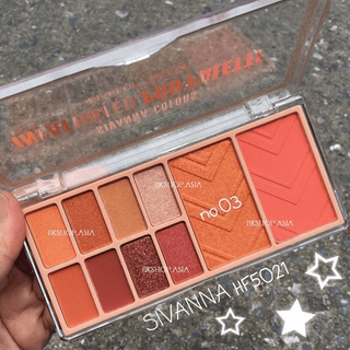 Phấn mắt và má hồng Sivanna Infatuated Pro Palette HF5021 20g