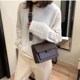 Túi xách nữ nắp gập Vintage
