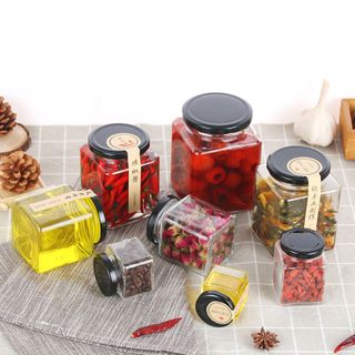 Hũ Thủy Tinh Vuông 500ml