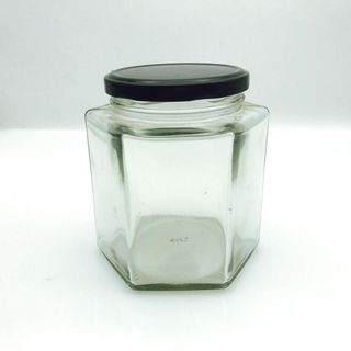 Hũ Thủy Tinh Lục Giác 500ml