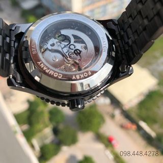 Đồng hồ nam MCE lộ cơ