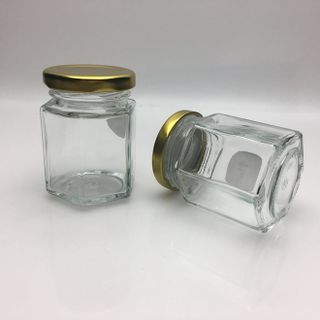 Hũ Thủy Tinh Lục Giác 100ml