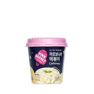 Bánh gạo Topokki Pink Rocket vị Phô Mai cup 120gr