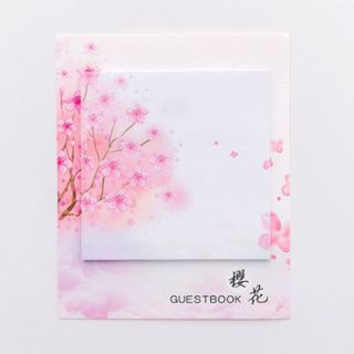 Giấy Note Giấy Ghi Chú In Hoa Đẹp Mắt
