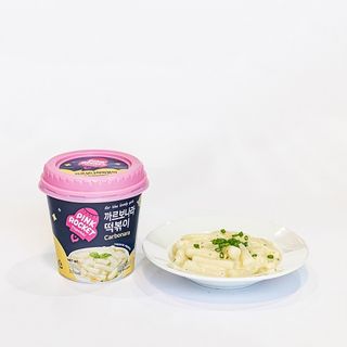 Bánh gạo Topokki Pink Rocket vị Phô Mai cup 120gr