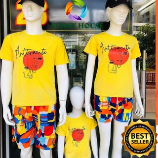 [MẪU MỚI] Áo thun cotton dày đẹp, áo mùa hè gia đình A02 - Sunny House