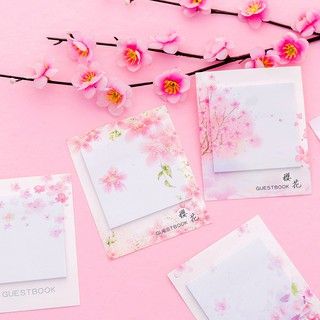 Giấy Note Giấy Ghi Chú In Hoa Đẹp Mắt