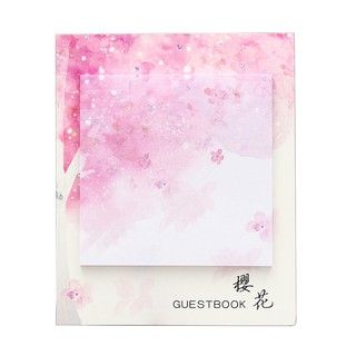 Giấy Note Giấy Ghi Chú In Hoa Đẹp Mắt