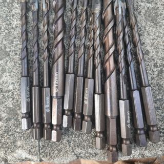 MŨI KHOAN LỤC GIÁC ĐA NĂNG. CÓ 4 SIZE MŨI 6.8. 10 12