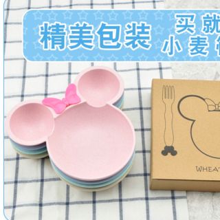 Bát ăn dặm tai thỏ lúa mạch