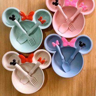 Bát ăn dặm tai thỏ lúa mạch