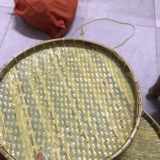 Mẹt tre làm từ cật