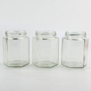Hũ Thủy Tinh Lục Giác 280ml