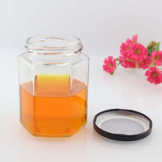 Hũ Thủy Tinh Lục Giác 280ml