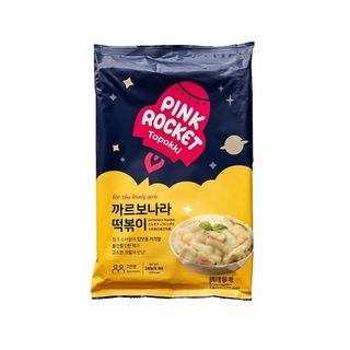 Bánh gạo Topokki Pink Rocket vị Phô Mai Túi 240gr