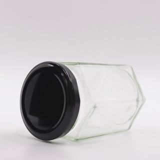 Hũ Thủy Tinh Lục Giác 180ml