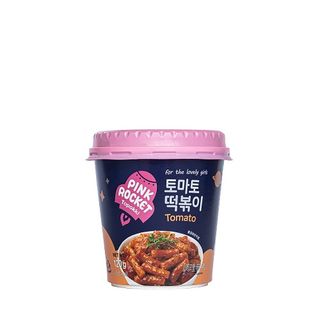 Bánh gạo Topokki Pink Rocket vị Cà chua cup 120gr giá sỉ