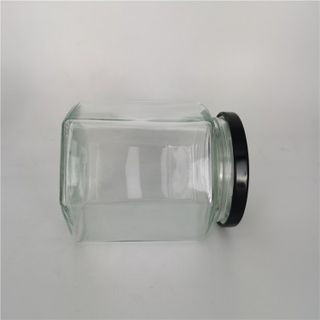 Hũ Thủy Tinh Lục Giác 380ml