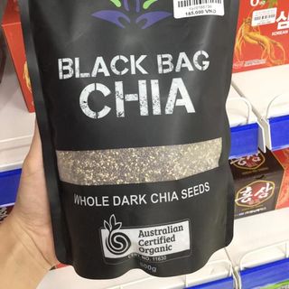 HẠT CHIA ÚC TÚI ĐEN 500gr