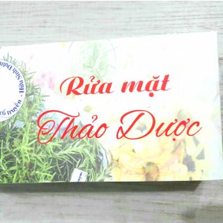Rửa mặt thảo dược - Đông y Tuệ Tĩnh Hữu Sinh Đường