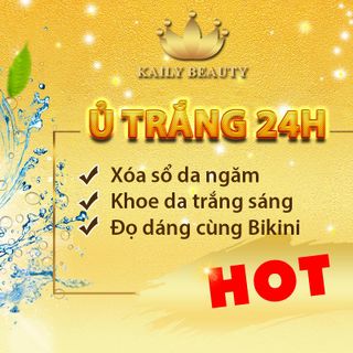 Ủ TRẮNG 24H - Ủ TRẮNG CĂNG BÓNG DA giá sỉ