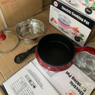 Ca lẩu mini 2 tầng đa năng có tay cầm sẵn hàng tại tphcm