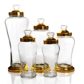 Bình Ngâm Sâm Thủy Tinh 4L