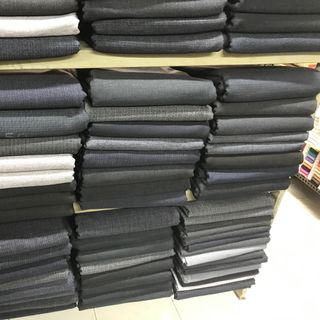 Vải quần tây - vest - đồ kiểu nam nữ