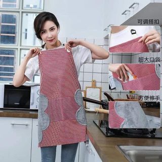 Tạp Dề Nấu Ăn Đa Năng Kèm Lau Tay Cao Cấp
