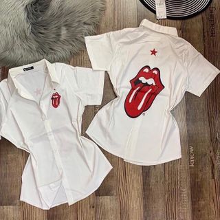 Áo thun cổ trụ hàng cao cấp
