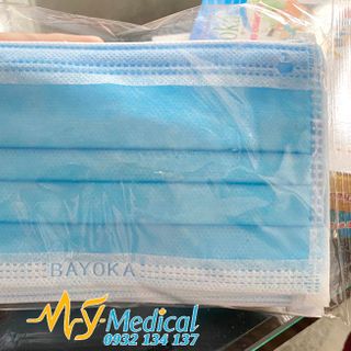 Khẩu trang y tế trẻ em Bayoka 3 lớp kháng khuẩn