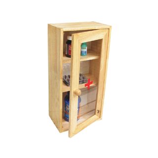 Tủ thuốc bằng gỗ, 1 cánh