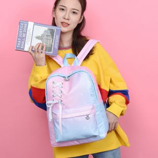 Balo nữ phối màu thiết kế cực xinh xắn D1447