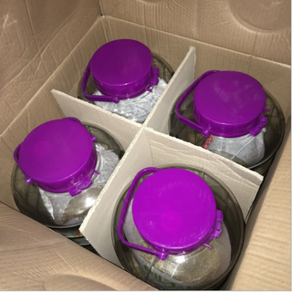Bình Thủy Tinh Quai Tím Dung Tích 20L