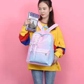 Balo nữ phối màu thiết kế cực xinh xắn D1447