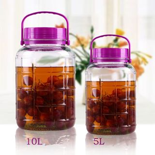 Bình Thủy Tinh Quai Tím Dung Tích 10L