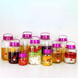 Bình Thủy Tinh Quai Tím Dung Tích 10L