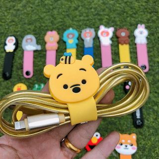 Thú Kẹp Dây Cáp Sạc Và Tai Nghe