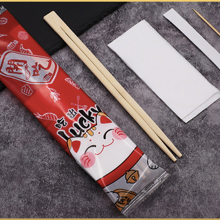 Bộ thìa đũa dùng 1 lần - Bộ thìa đũa mang đi 3 IN 1 OPP