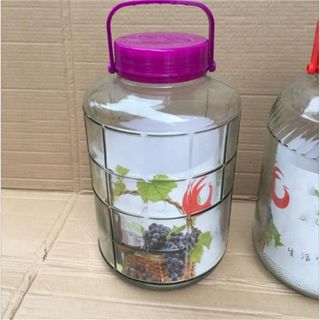 Bình Thủy Tinh Quai Tím Dung Tích 16L