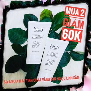 Sữa rửa mặt thiên nhiên Ngọc Linh Sâm