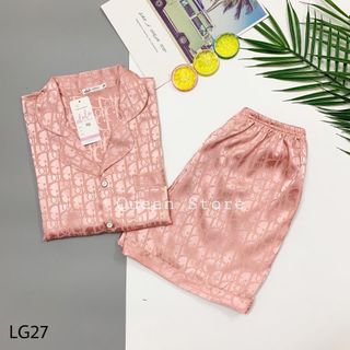 Vải lụa gấm may đồ pyjama, đồ bộ, đầm