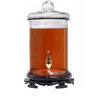 Bình Trụ Trơn Thủy Tinh 6L