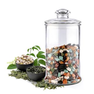 Bình Trụ Trơn Thủy Tinh 6L