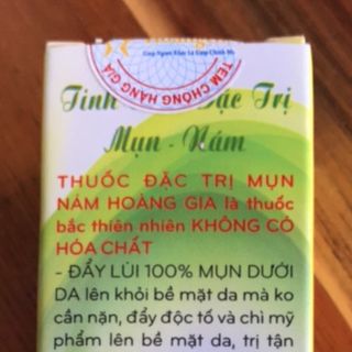 Tinh chất đặc trị mụn nám 20ml _ Hoàng Gia ( Giá niêm iết 350.000đ)