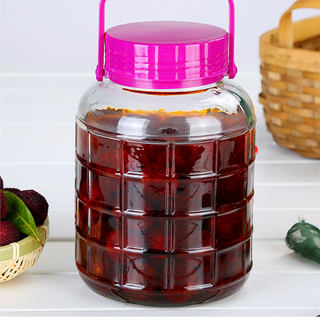 Bình Thủy Tinh Quai Tím Dung Tích 2L