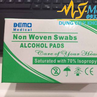 Gạc Tẩm Cồn Alcohol Pads (hộp 100 miếng)