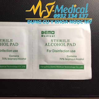 Gạc Tẩm Cồn Alcohol Pads (hộp 100 miếng)
