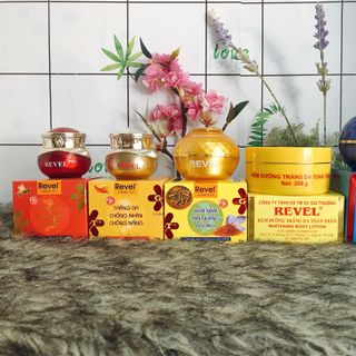 Kem dưỡng trắng da toàn thân Revel 200g