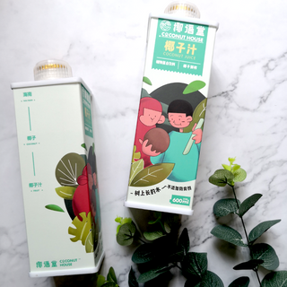 Nước cốt dừa tươi Coconut House Thùng 6 chai, mỗi chai 600ml